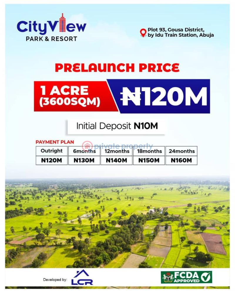 Residential Land For Sale Gousa District, By Idu Train Station Idu Abuja Phase 4  - 4