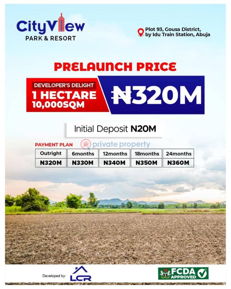 Residential Land For Sale Gousa District, By Idu Train Station Idu Abuja Phase 4  - 6