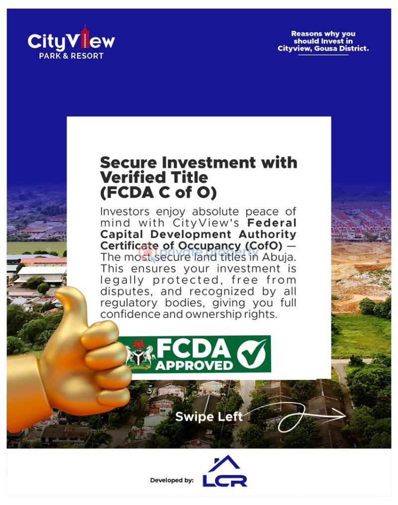 Residential Land For Sale Gousa District, By Idu Train Station Idu Abuja Phase 4  - 10