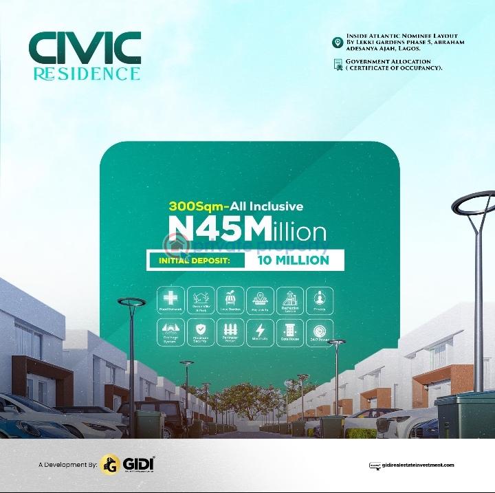 3 bedroom Detached Duplex For Sale Abraham Adesanya By Lekki Gardens Phase 5, Ajah, Lagos Abraham Adesanya Ajah Lagos - 1