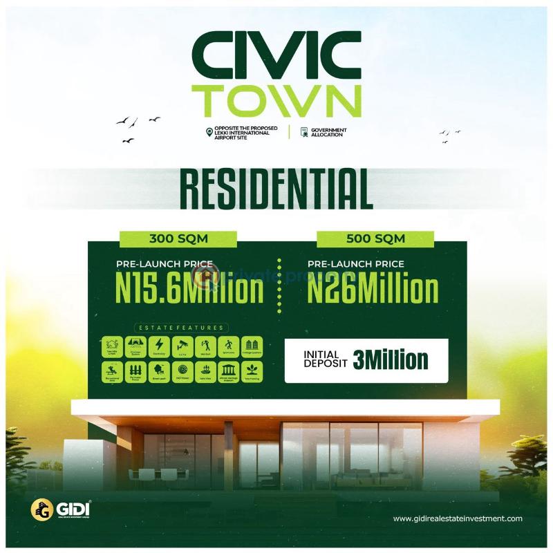 Residential Land For Sale Ibeju-Lekki Lagos - 1
