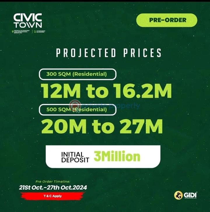 Residential Land For Sale Lekki Epe Expressway Along Lekki Expressway Lagos - 0