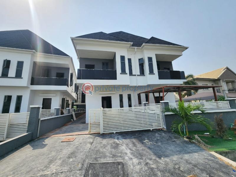 3 bedroom Semi detached Duplex For Sale In A Gated Estate By Chevron Toll Gate Lekki Lagos - 0