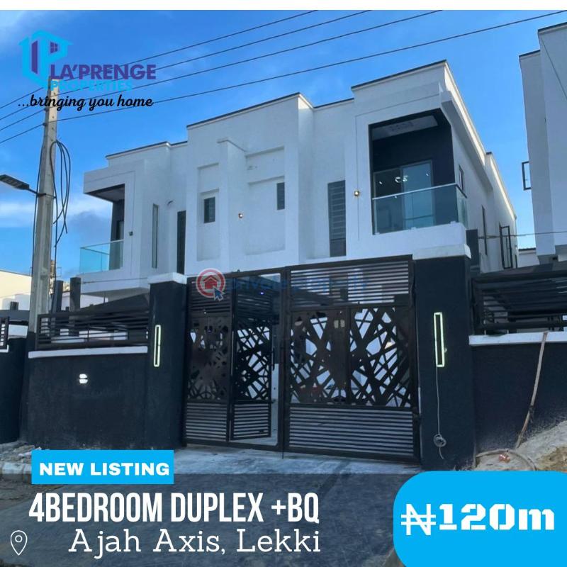 4 bedroom Detached Duplex For Sale Ajah Axis Lekki Phase 2 Lagos - 0