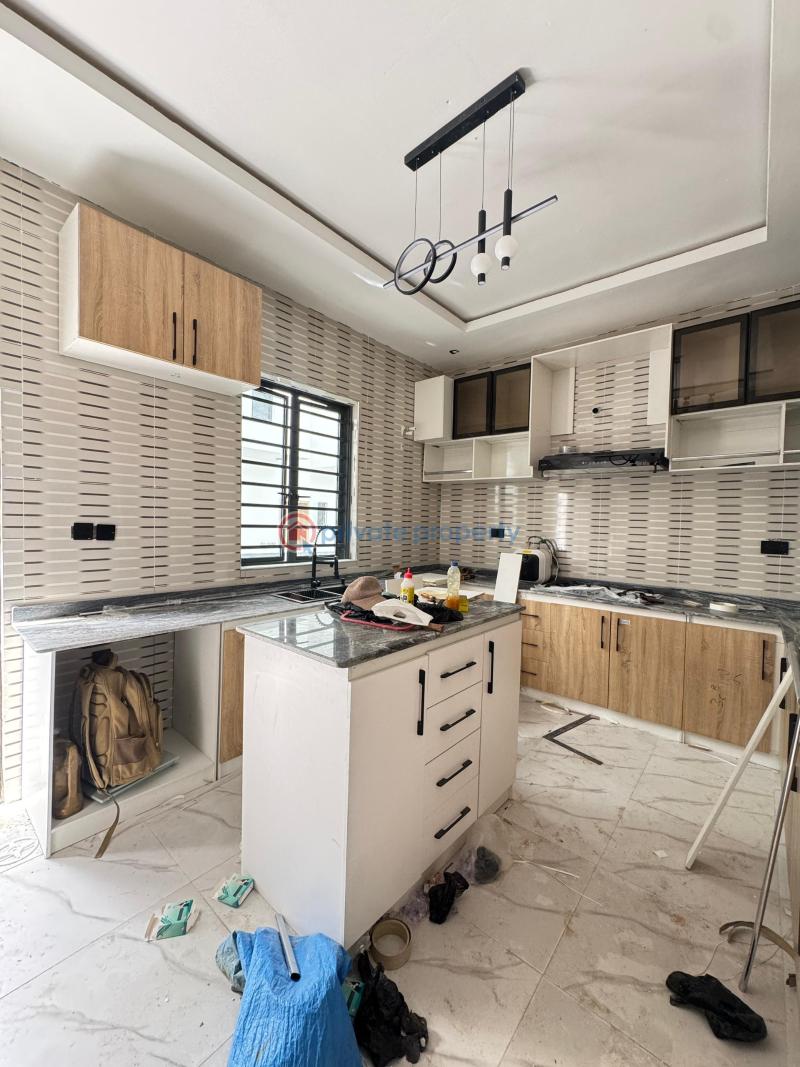 Classy 5 bedroom semi-detached duplex with a bq for sale‼️‼️ - 5 5 bedroom Semi detached Duplex For Sale Sangotedo Ajah Lagos - 5