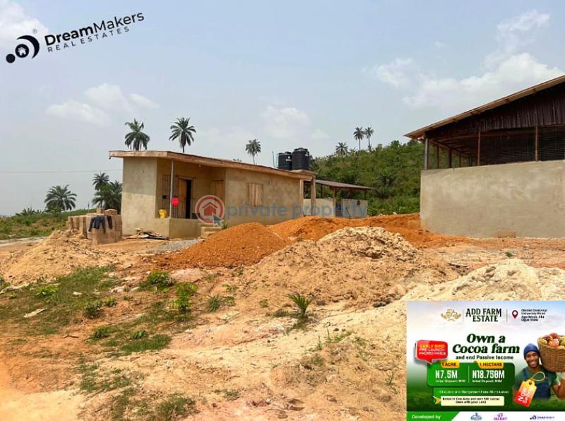 Commercial Land For Sale Add Farm City Estate Located At Oou Road Ago Iwoye Ake Ijebu North Ogun - 1