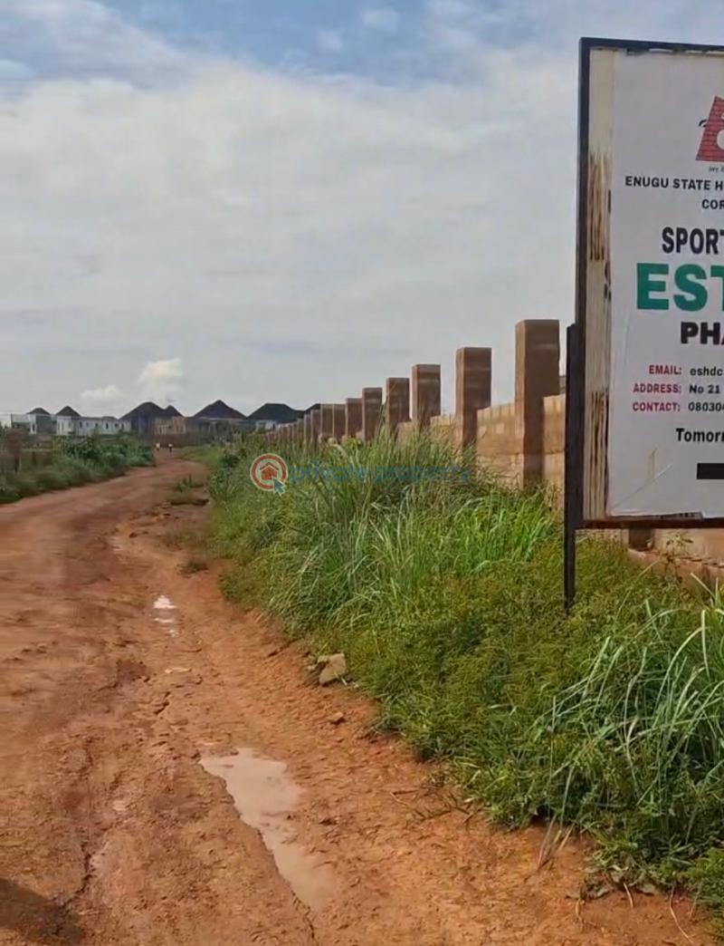 Residential Land For Sale Sport Island Estate Centenary City Enugu Enugu Area  - 0