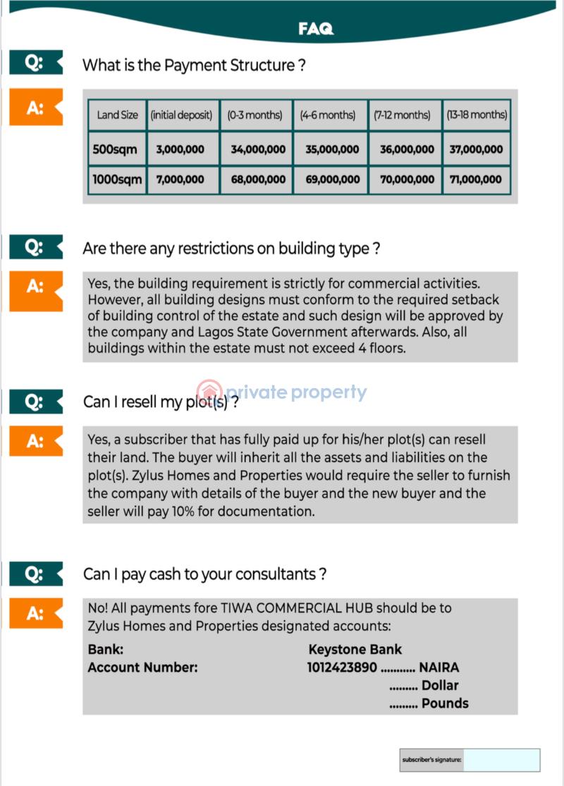 Land For Sale Location: Aiyetoro, Few Minutes To New International Airport, Along Lekki Epe Expressway, Lagos Lagos Island  - 2