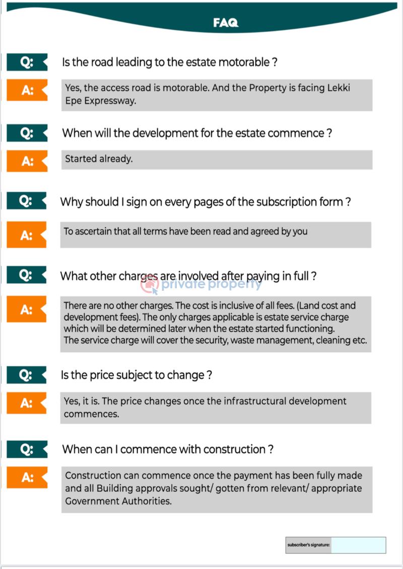 Land For Sale Location: Aiyetoro, Few Minutes To New International Airport, Along Lekki Epe Expressway, Lagos Lagos Island  - 4