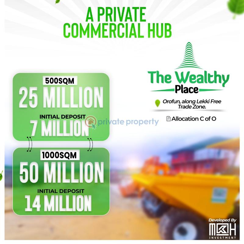 Land For Sale The Wealthy Place Estate Ibeju-Lekki Lagos - 3