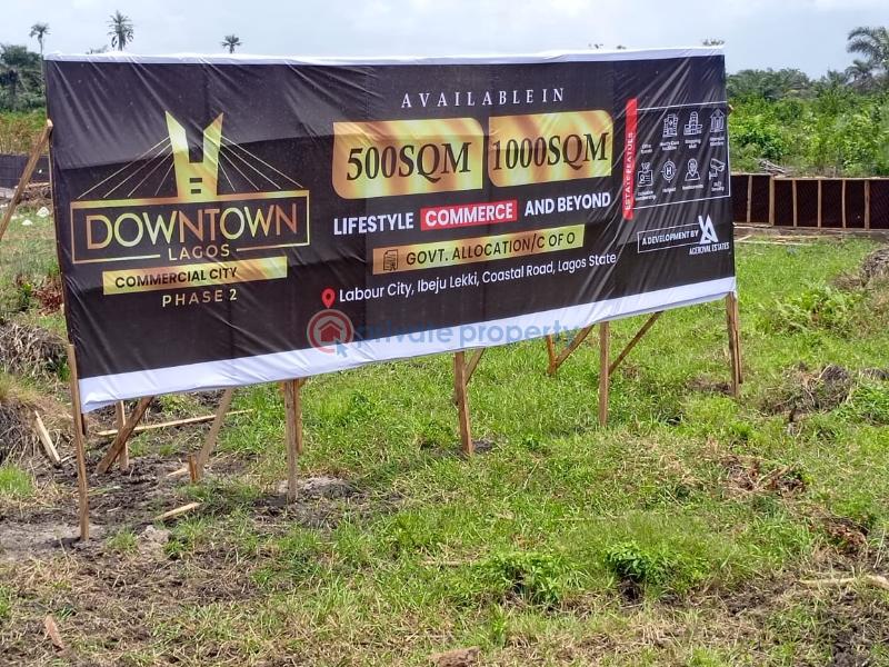Commercial Land For Sale Labour City Ibeju Lekki Coastal Road Ibeju-Lekki Lagos - 0
