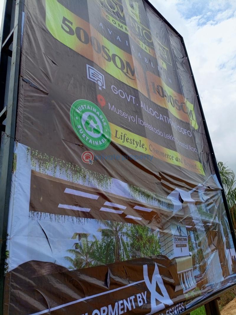 Commercial land in ibeju lekki - 2 Commercial Land For Sale Downtown Lagos Commercial City Museyo Iberekodo Ibeju Lekki Abijo Ajah Lagos - 2