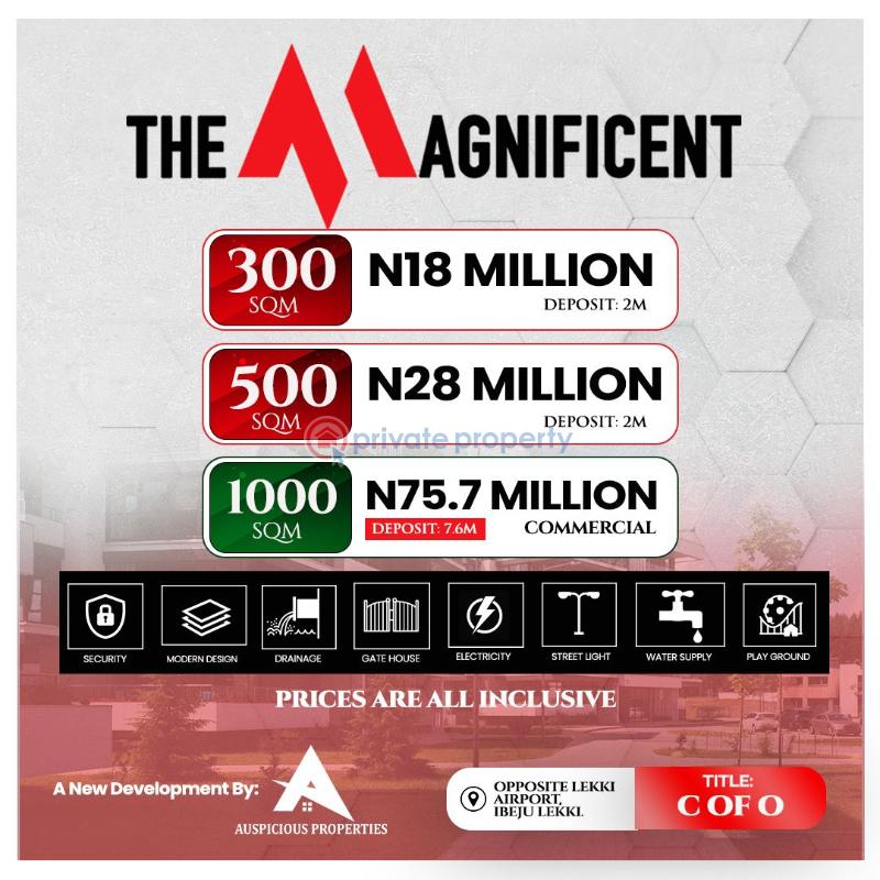 Commercial Land For Sale The Magnificent Estate Adjacent The Lekki International Airport Eleran Igbe Ibeju-Lekki Lagos - 3