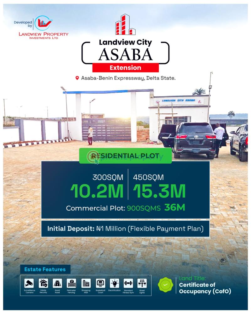 Commercial Land For Sale Landview City Estate Extension Asaba Benin Expressway Asaba Delta State Asaba Delta - 5