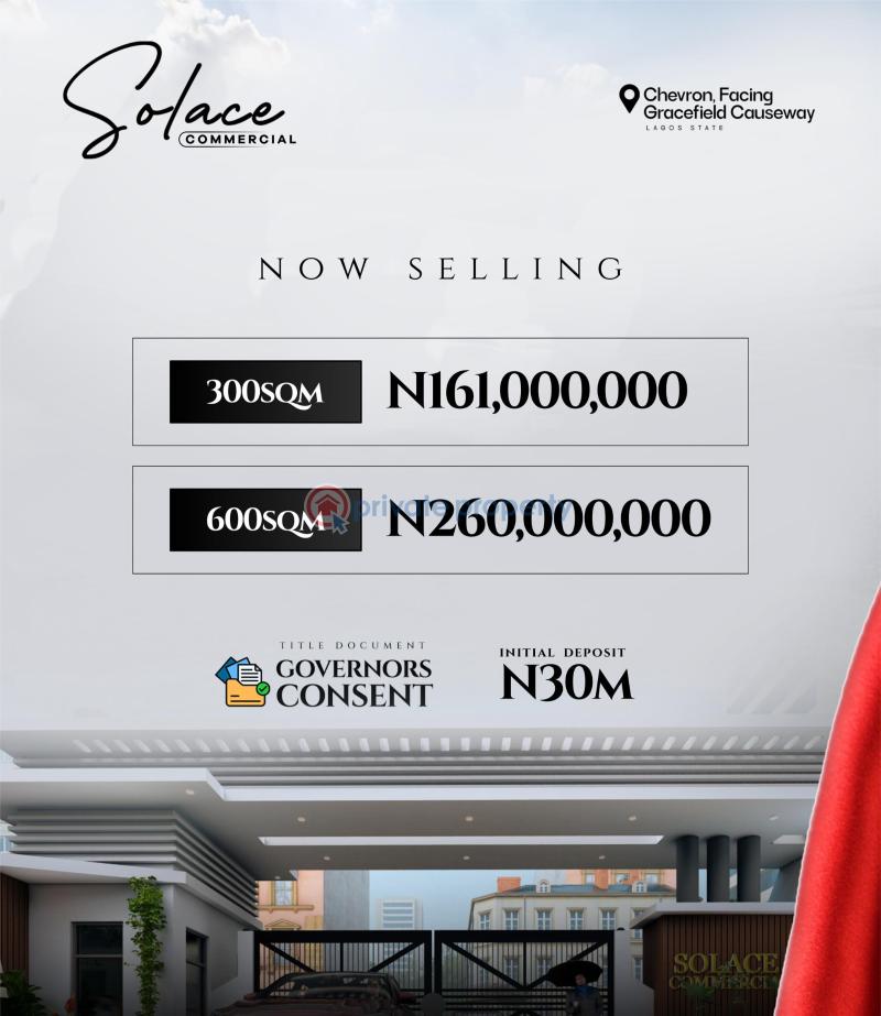 Commercial Land For Sale Solace Commercial Land With Cofo/governor’s Consent Chevron Drive Lekki Lagos Chevron Drive Lekki Lagos - 11