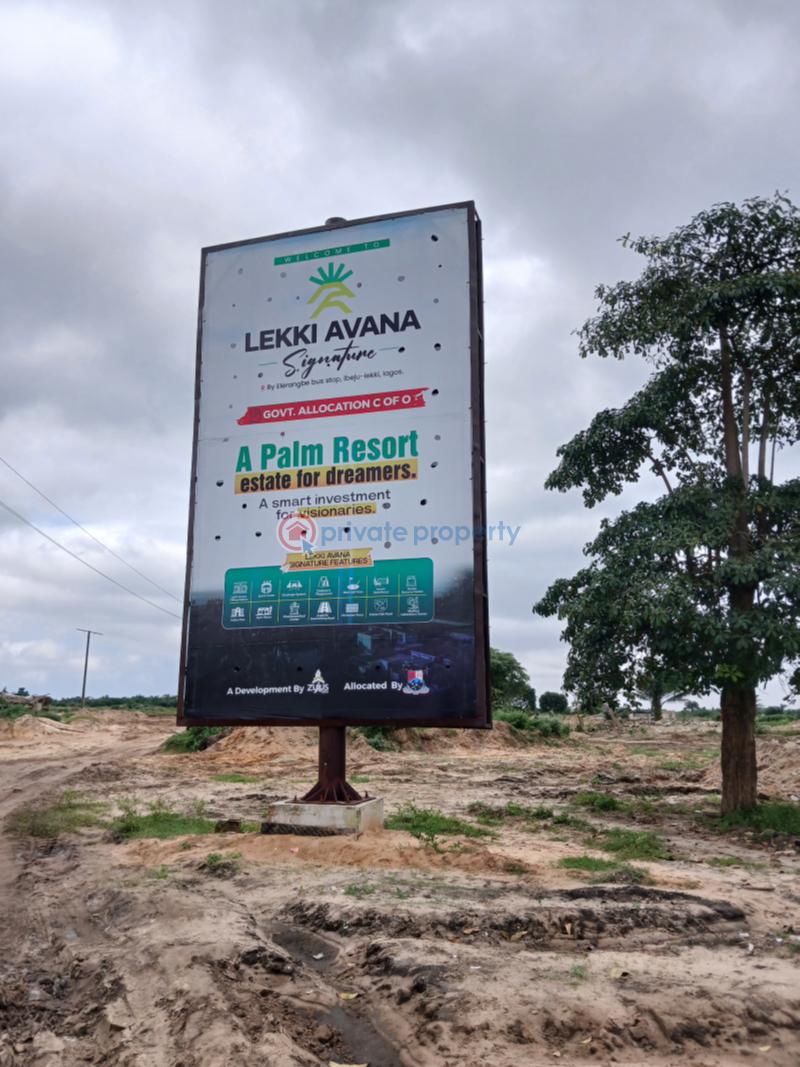 Commercial Land For Sale Lekki Avana Signature Resort Palm Estate Eleranigbe Road Ibeju Lekki Lagos Eleran Igbe Ibeju-Lekki Lagos - 40