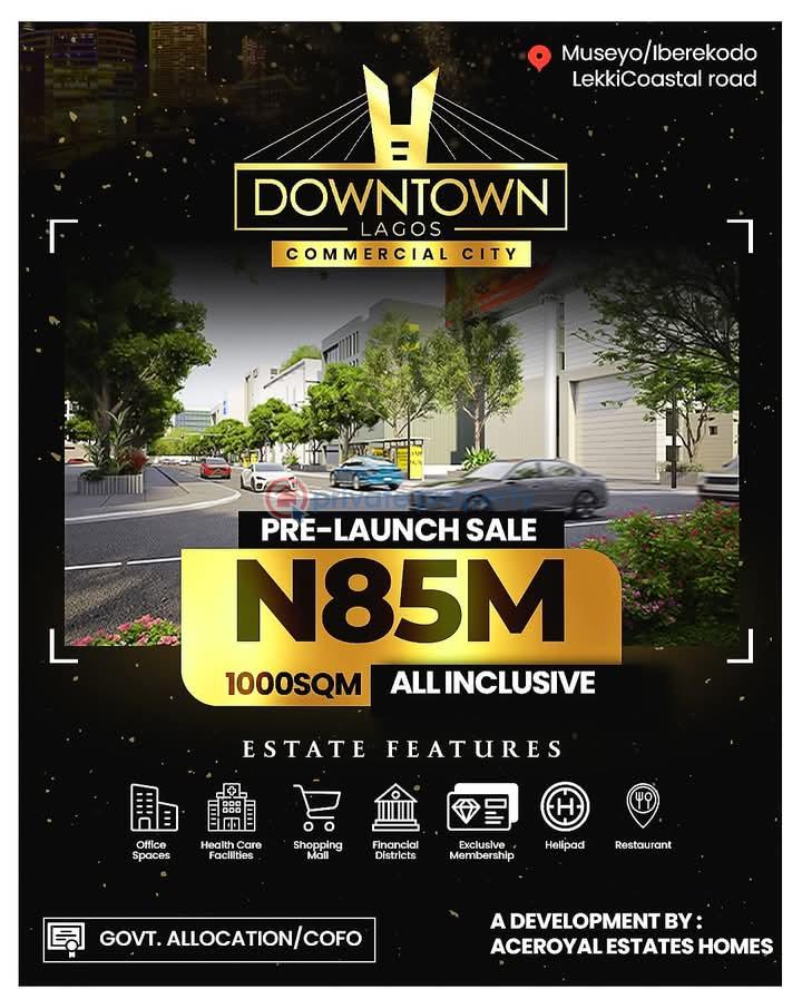Commercial Land For Sale Downtown Lagos Commercial City Iberekodo Lagos Scheme Museyo Eleko Ibeju Lekki Lagos Eleko Ibeju-Lekki Lagos - 5