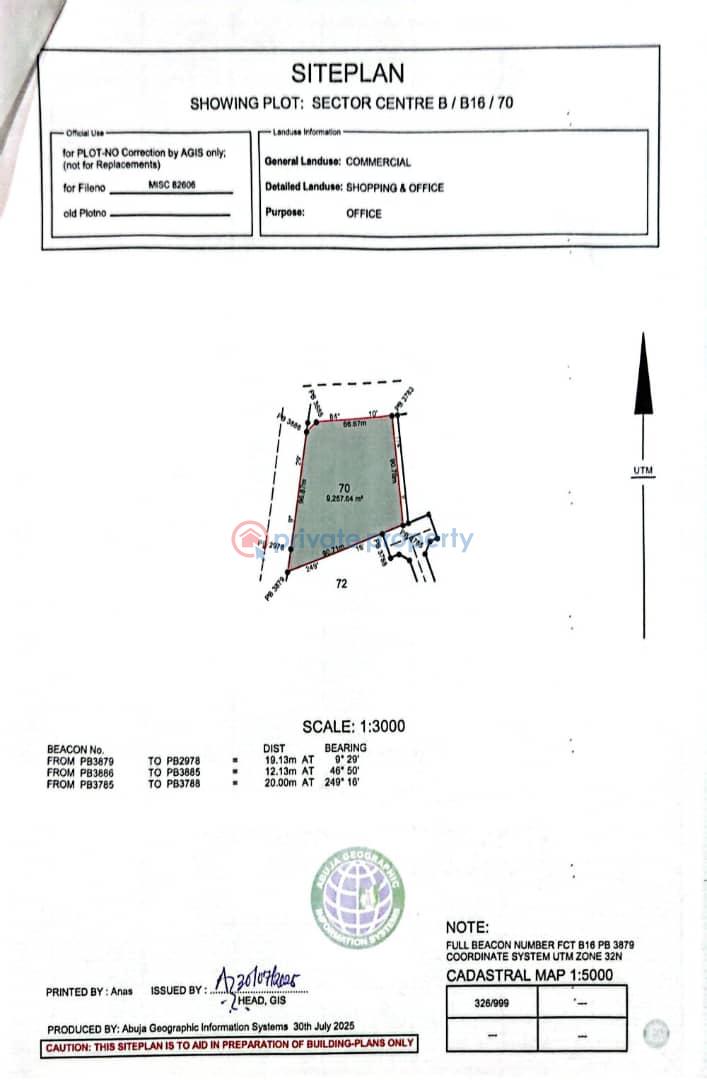 Land For Rent Wuye Abuja Phase 2 