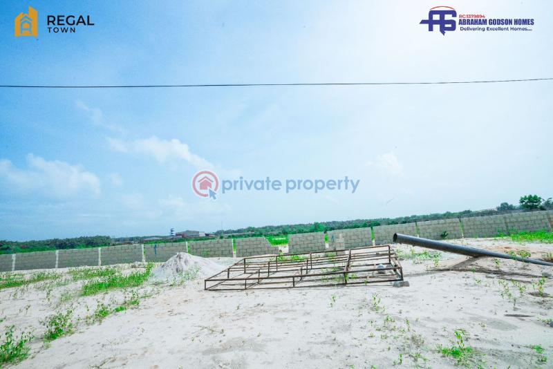 Land For Sale Beside Pan African University Regal Town Estate Ibeju-Lekki Lagos - 2