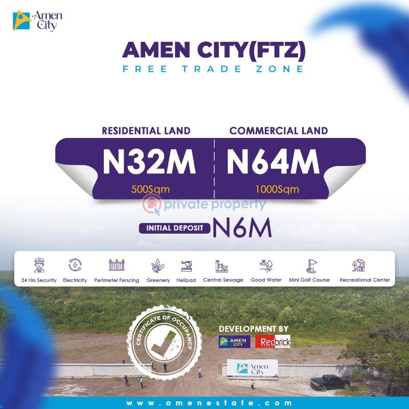 Land For Sale 🔛lekki Free Trade Zone 🔛lekki Deep Sea Port 🔛dangote Industries 🔛kellogg's 🔛approved Lekki International Airport 🔛green Spring Schools 🔛pan Atlantic University 🔛shop Rite Mall, And A Lot More. Free Trade Zone Ibeju-Lekki Lagos - 1
