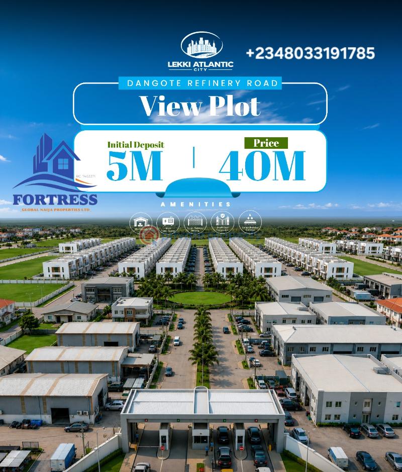 Mixed use Land For Sale Dangote Road Free Trade Zone Ibeju-Lekki Lagos - 0