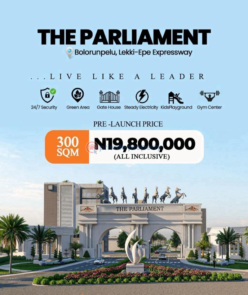 Mixed use Land For Sale The Parliament Estate Along Lekki Epe Expressway Ibeju Lekki Lagos Eleko Ibeju-Lekki Lagos - 3