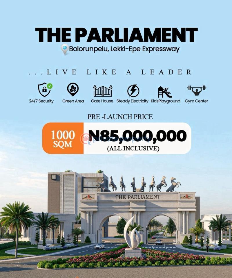 Mixed use Land For Sale The Parliament Estate Along Lekki Epe Expressway Ibeju Lekki Lagos Eleko Ibeju-Lekki Lagos - 8