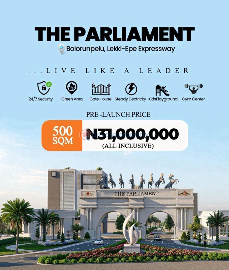 Mixed use Land For Sale The Parliament Estate Along Lekki Epe Expressway Ibeju Lekki Lagos Eleko Ibeju-Lekki Lagos - 6