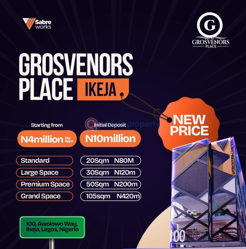 Shop For Sale Grosvenor's Place Awolowo Way Ikeja Obafemi Awolowo Way Ikeja Lagos