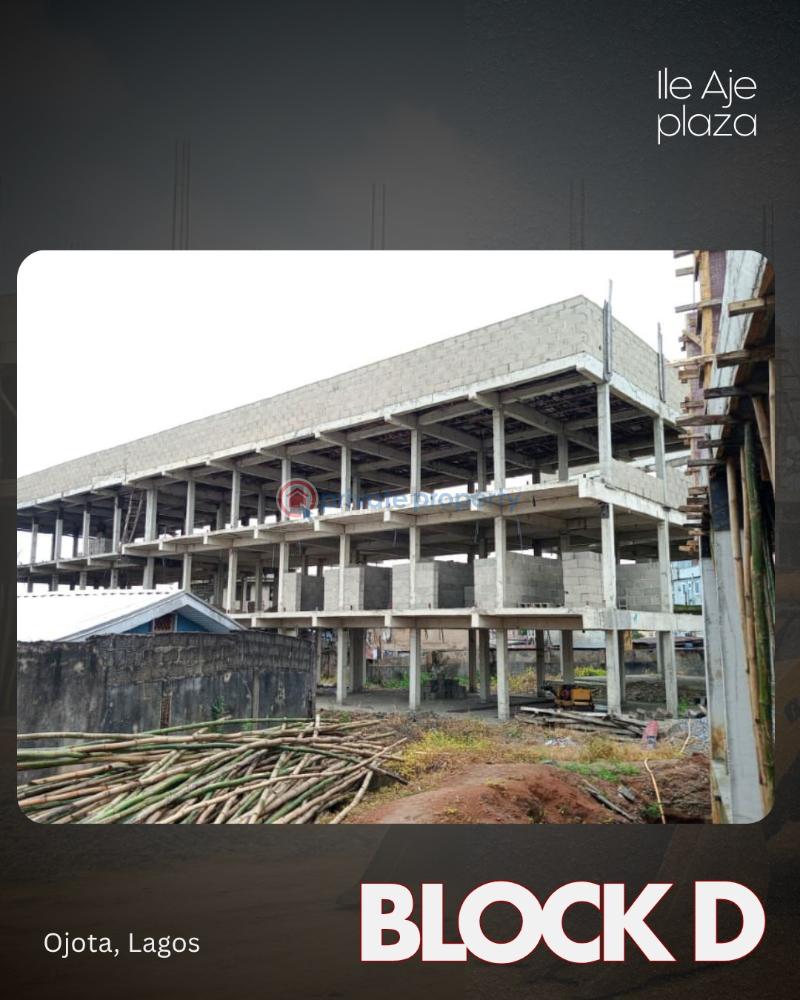 Commercial space for sale in ojota ile aje plaza - 2 Shop For Sale Ile Aje Plaza Behind Mrs Filling Station Ojota Lagos - 2