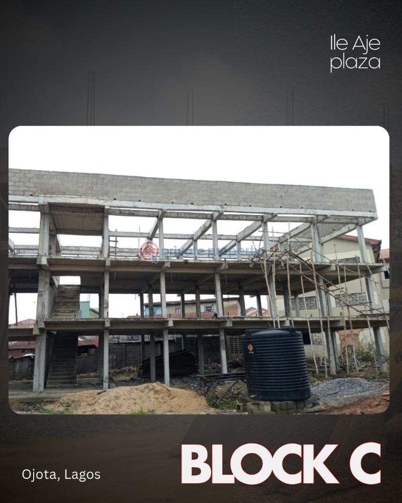 Commercial space for sale in ojota ile aje plaza - 1 Shop For Sale Ile Aje Plaza Behind Mrs Filling Station Ojota Lagos - 1