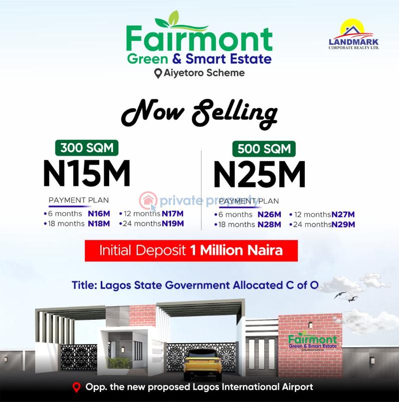 Land For Sale Fairmont Green And Smart Estate Opposite Lekki International Airport Aiyetoro Eleko Ibeju-Lekki Lagos - 12