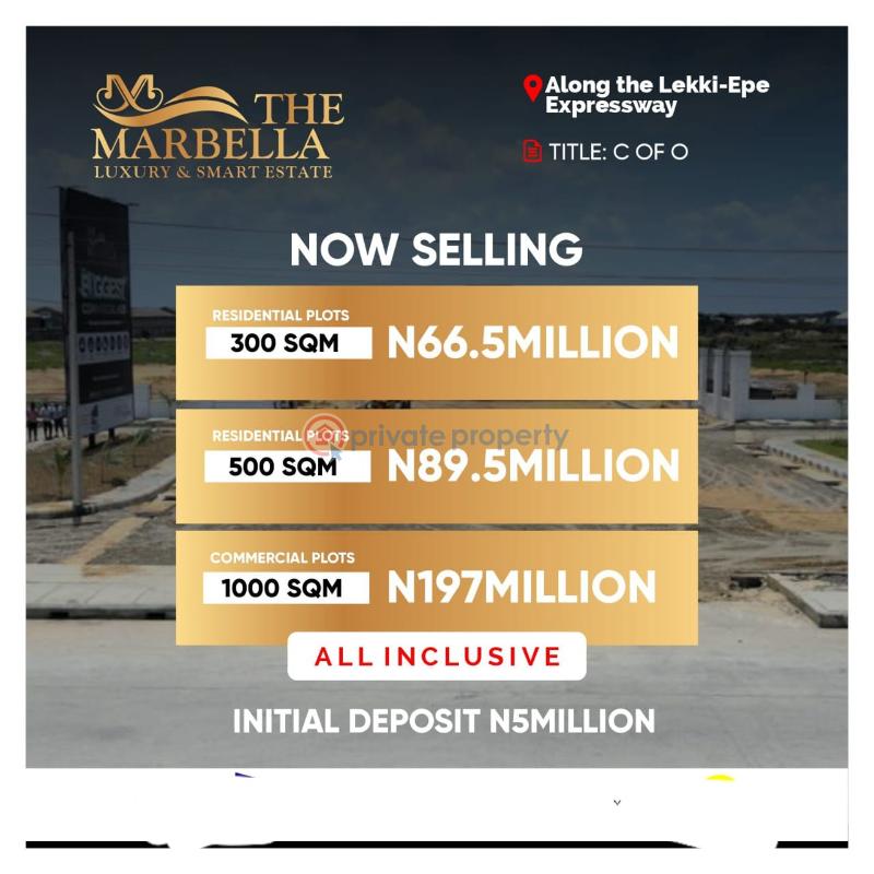 Mixed use Land For Sale Marbella Luxury And Smart Estate Along Lekki Epe Expressway Before Eleko Junction Ibeju Lekki Lagos Eleko Ibeju-Lekki Lagos - 2