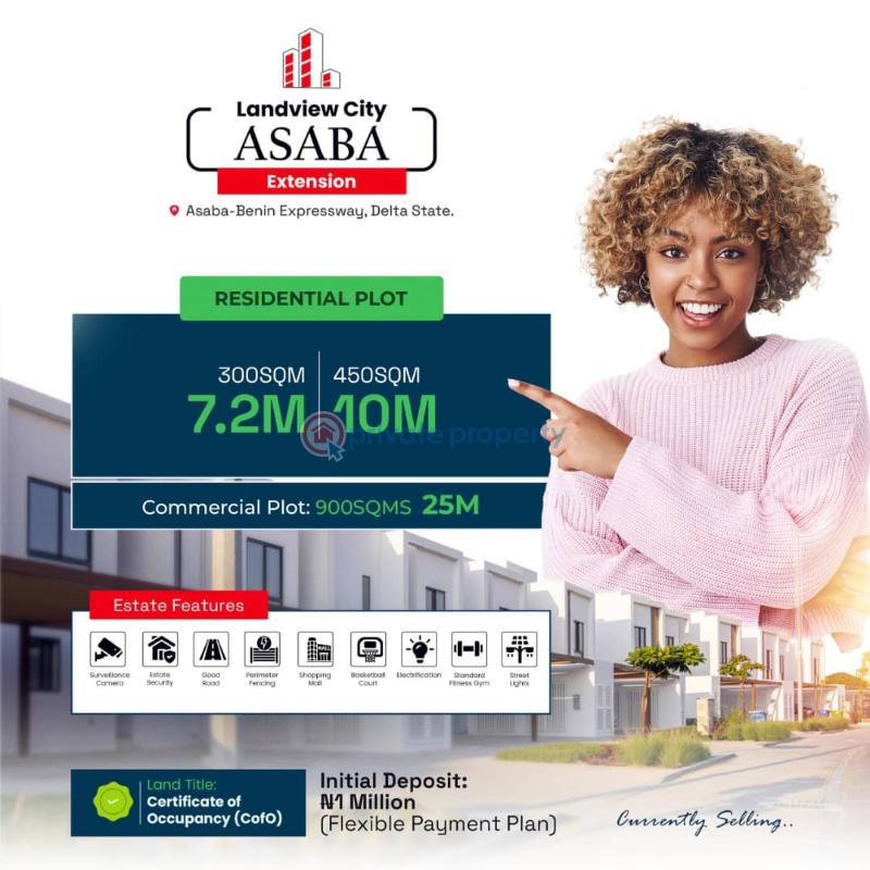 Mixed use Land For Sale Landview City Extension Asaba Benin Expressway Asaba Delta - 1