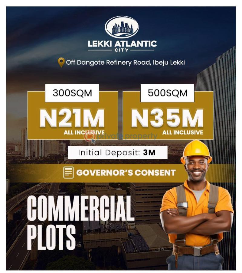 Mixed use Land For Sale Lekki Atlantic City Estate Opposite Lagos Golf Course Ibeju Lekki Okunraiye Ibeju-Lekki Lagos - 3