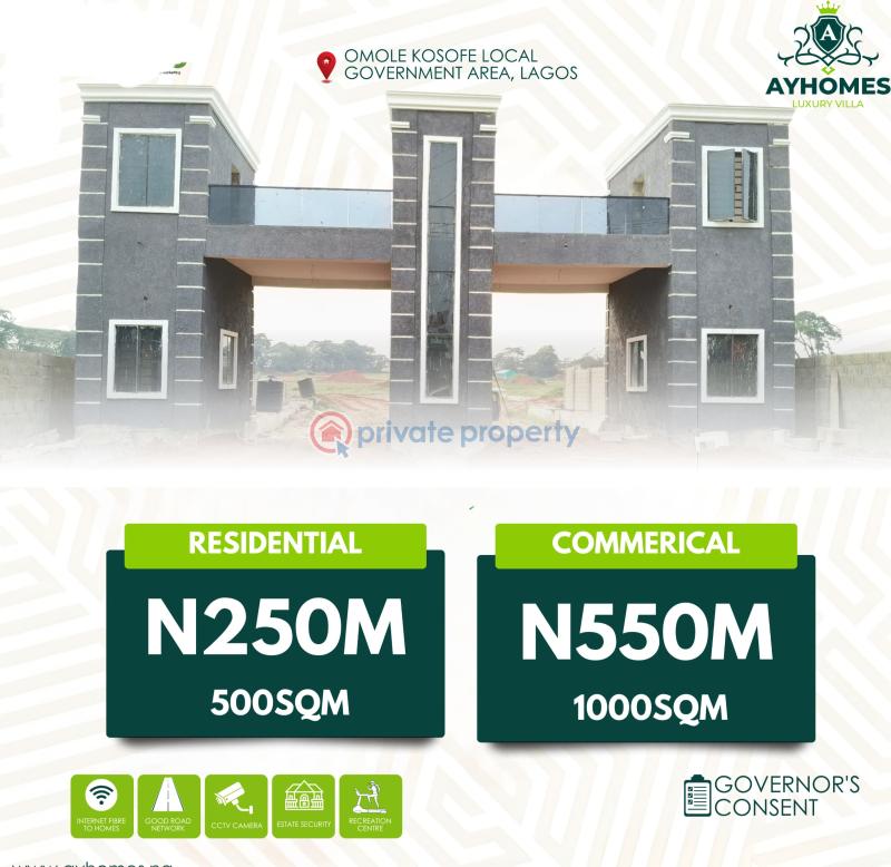 Mixed use Land For Sale Ayhomes Luxury Villa Estate Magodo Kosofe Local Government Area Lagos Mainland Lagos Magodo Kosofe/Ikosi Lagos - 6