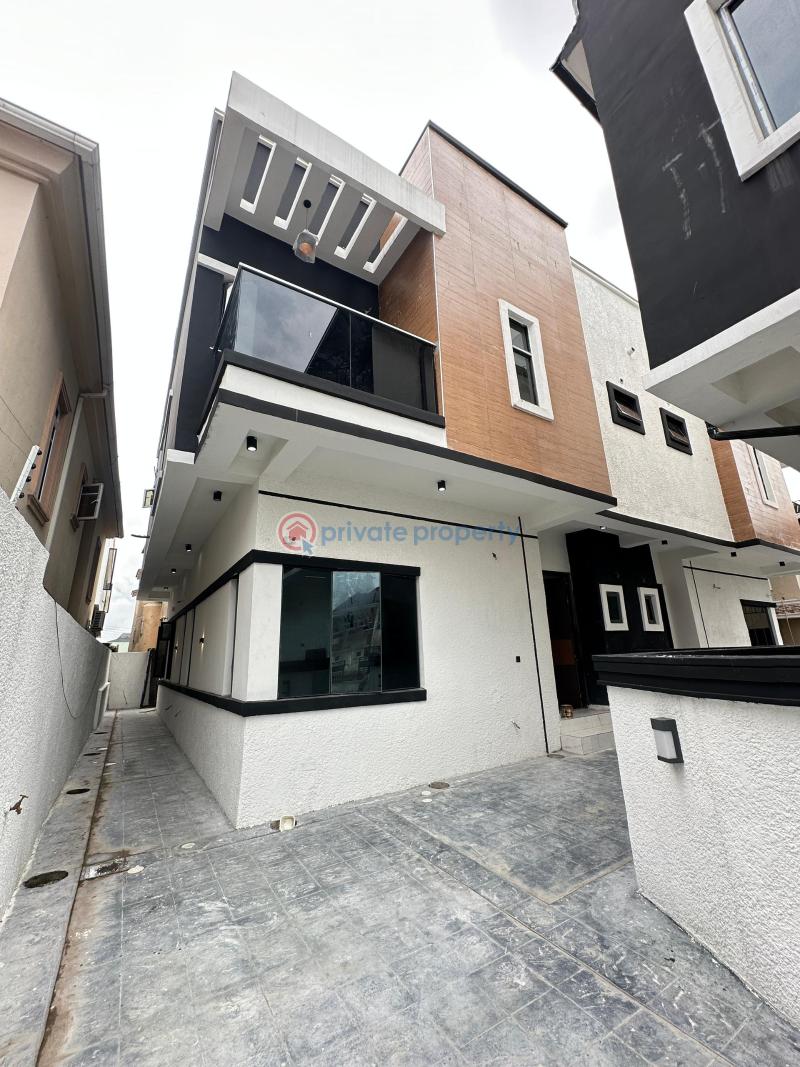 Comtempory spacious 4 bedroom semi detached duplex with bq - 0 4 bedroom Semi detached Duplex For Sale Chevron Drive Lekki Lagos - 0
