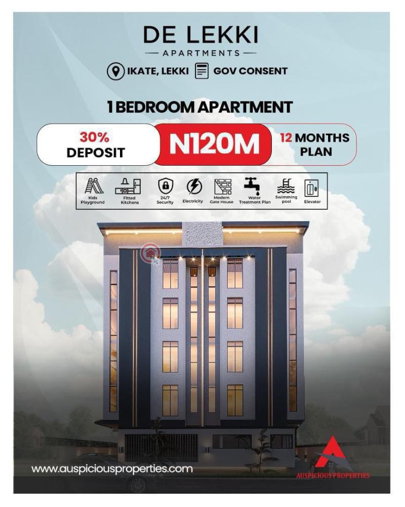 2 bedroom Block Of Flats For Sale Ikate Ilasan Lekki Lagos - 1