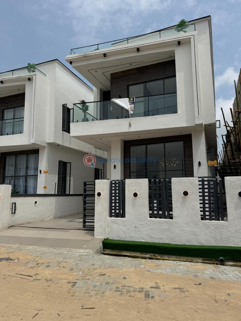 Contemporary 4 bedroom detached duplex with bq - 4 4 bedroom Detached Duplex For Sale Ajah Lagos - 4