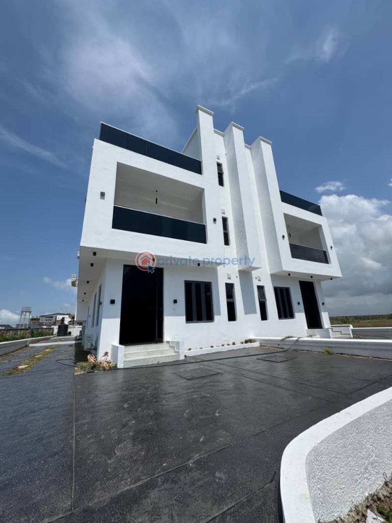 4 bedroom Semi detached Duplex For Sale Cowrie Creek Estate Ikate Elegushi Lekki Lagos - 0