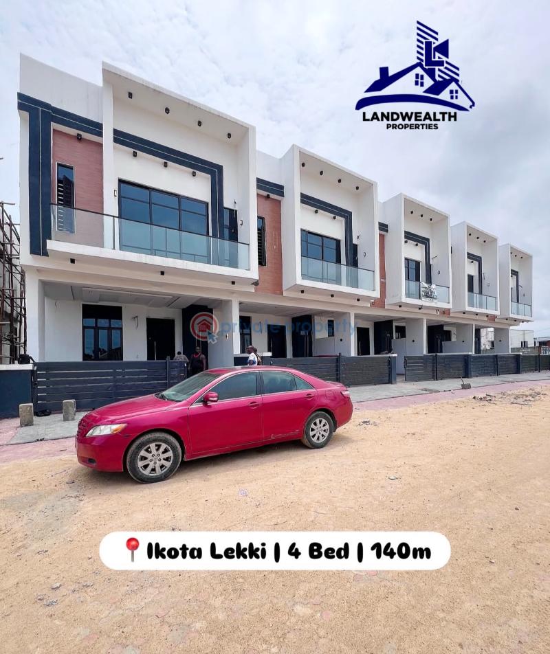 4 bedroom Semi detached Duplex For Sale Secure Estate At Ikota Lekki Ikota Lekki Lagos - 0