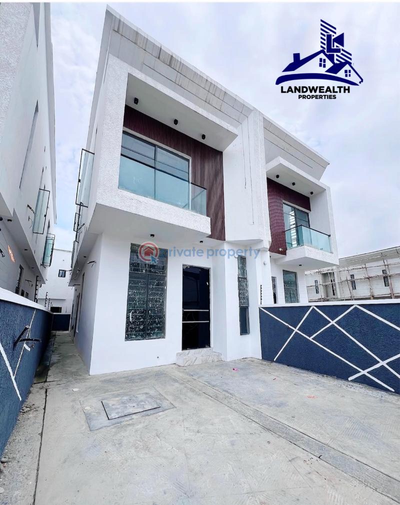 4 bedroom Semi detached Duplex For Sale Secure Estate At Ikota Kekki Ikota Lekki Lagos - 1