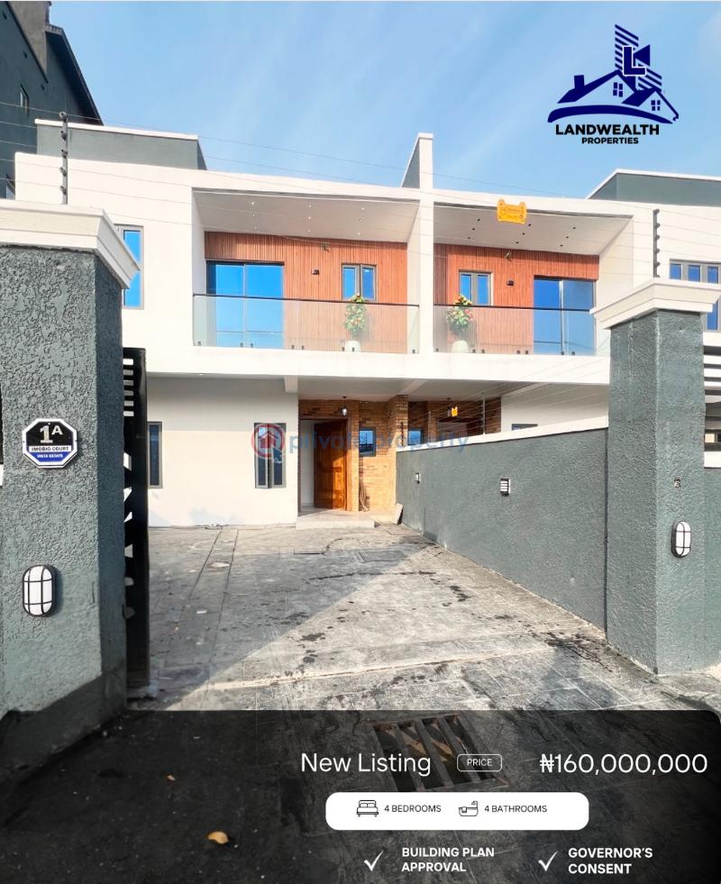 4 bedroom Semi detached Duplex For Sale Secure Estate At Ajah Lekki Ajah Lagos - 0