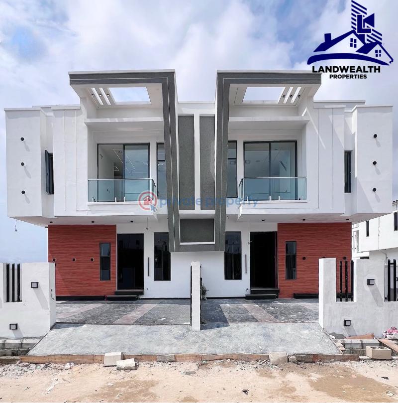 4 bedroom Semi detached Duplex For Sale Secure Estate At Ajah Lekki Ajah Lagos - 0