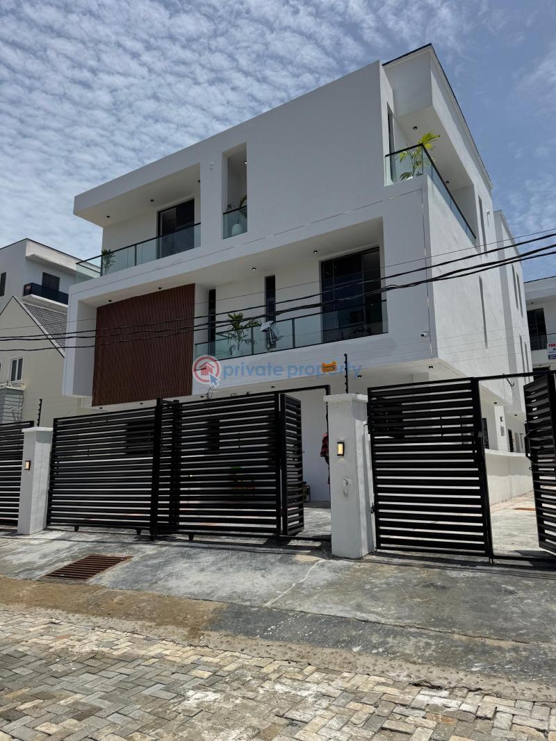 Contemporary 4 bedroom  semi-detached duplex with bq - 1 4 bedroom Semi detached Duplex For Sale Ikate Lekki Lekki Lagos - 1