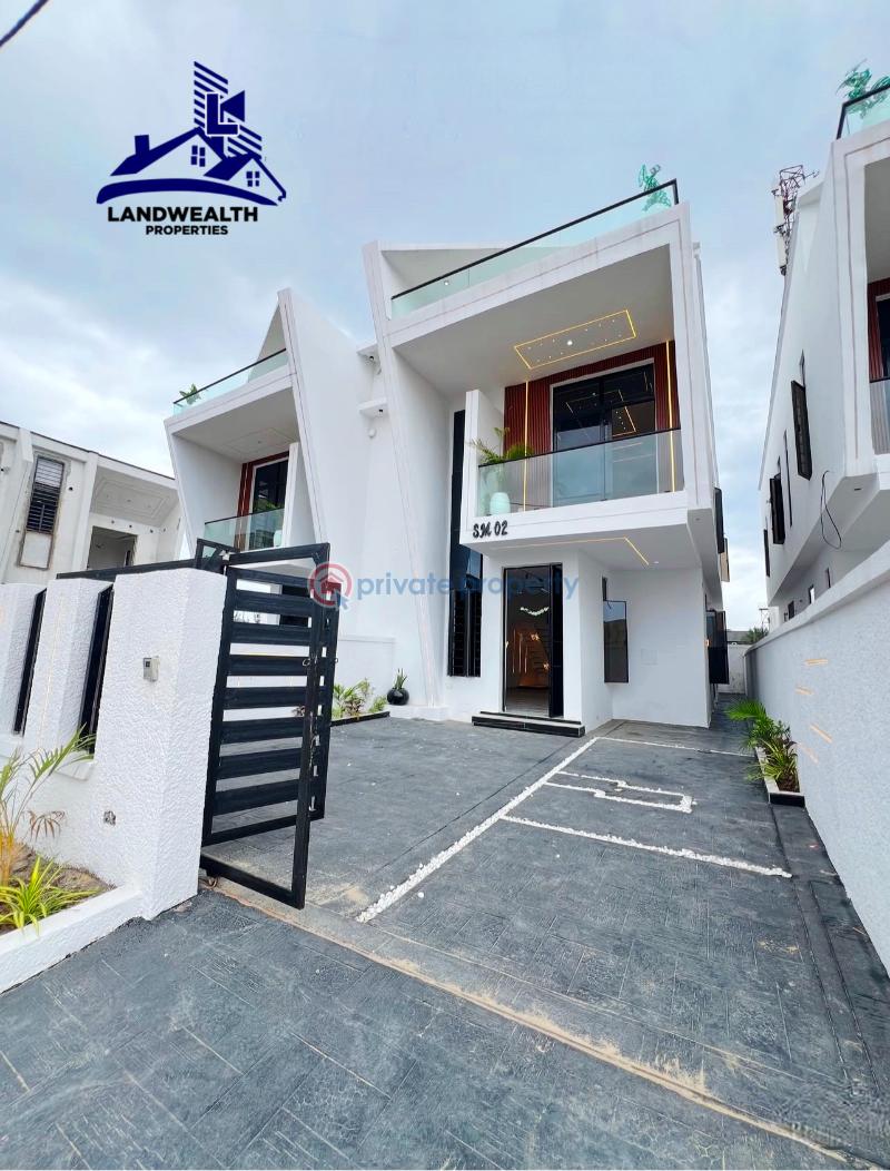 4 bedroom Semi detached Duplex For Sale Secure Estate At Ikota Lekki Ikota Lekki Lagos - 0