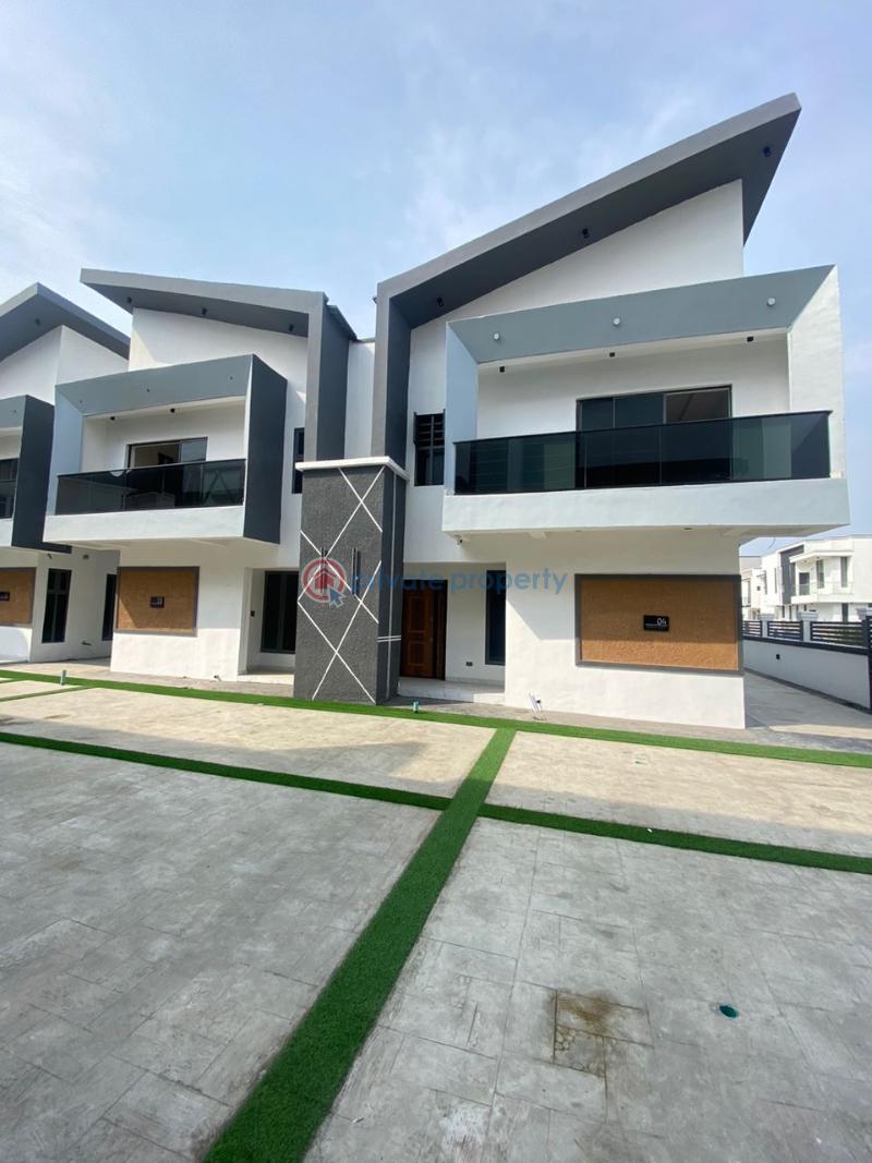 4 bedroom Semi detached Duplex For Sale Chevron Drive Lekki Lagos - 1