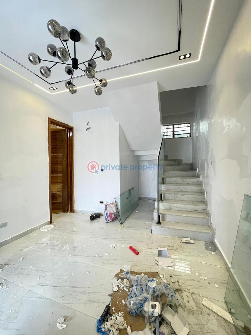 Contemporary 4 bedroom semidetached on two floors - 1 4 bedroom Semi detached Duplex For Sale Chevron Drive Lekki Lagos - 1