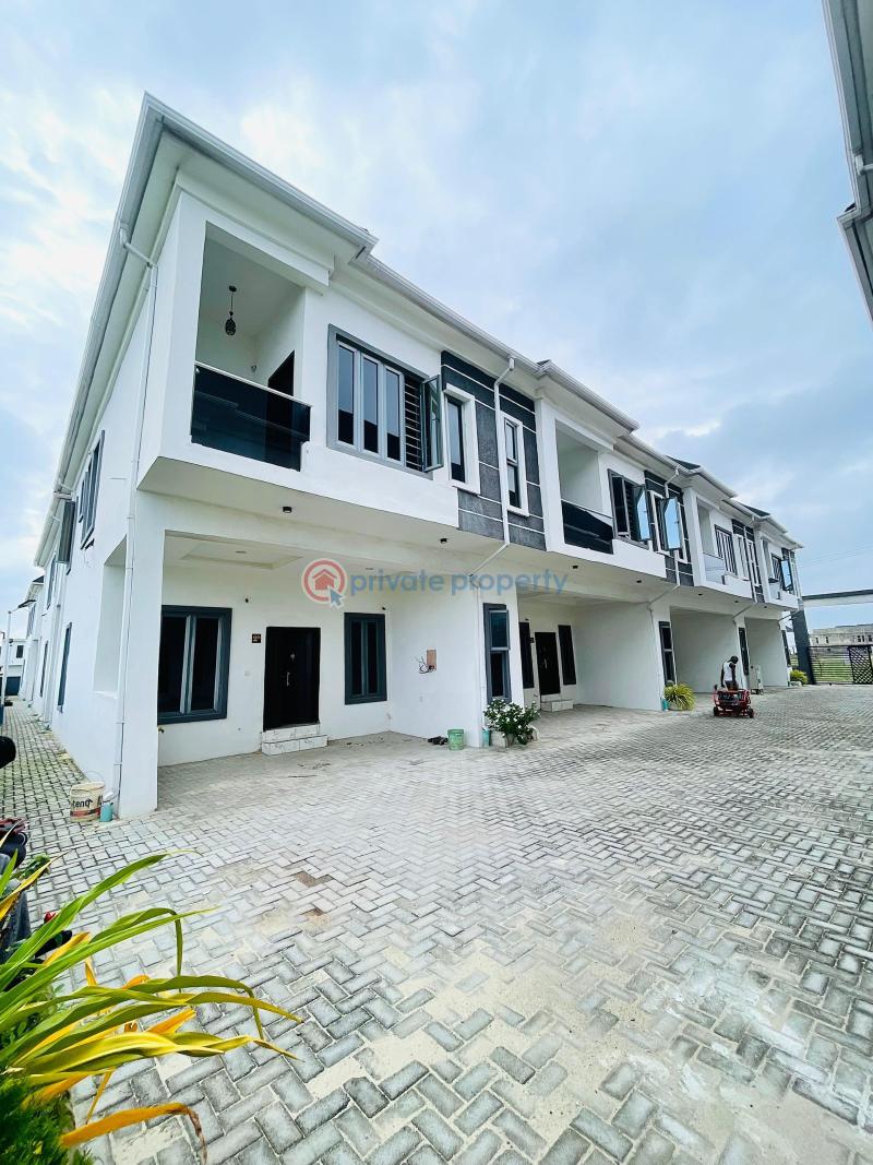 4 bedroom Terraced Duplex For Sale Second Toll Gate Along Lekki Expressway Lagos - 4