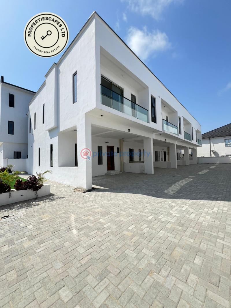Contemporary 4 bedroom terraced  duplex - 0 4 bedroom Terraced Duplex For Sale Ikate Lekki Lagos - 0